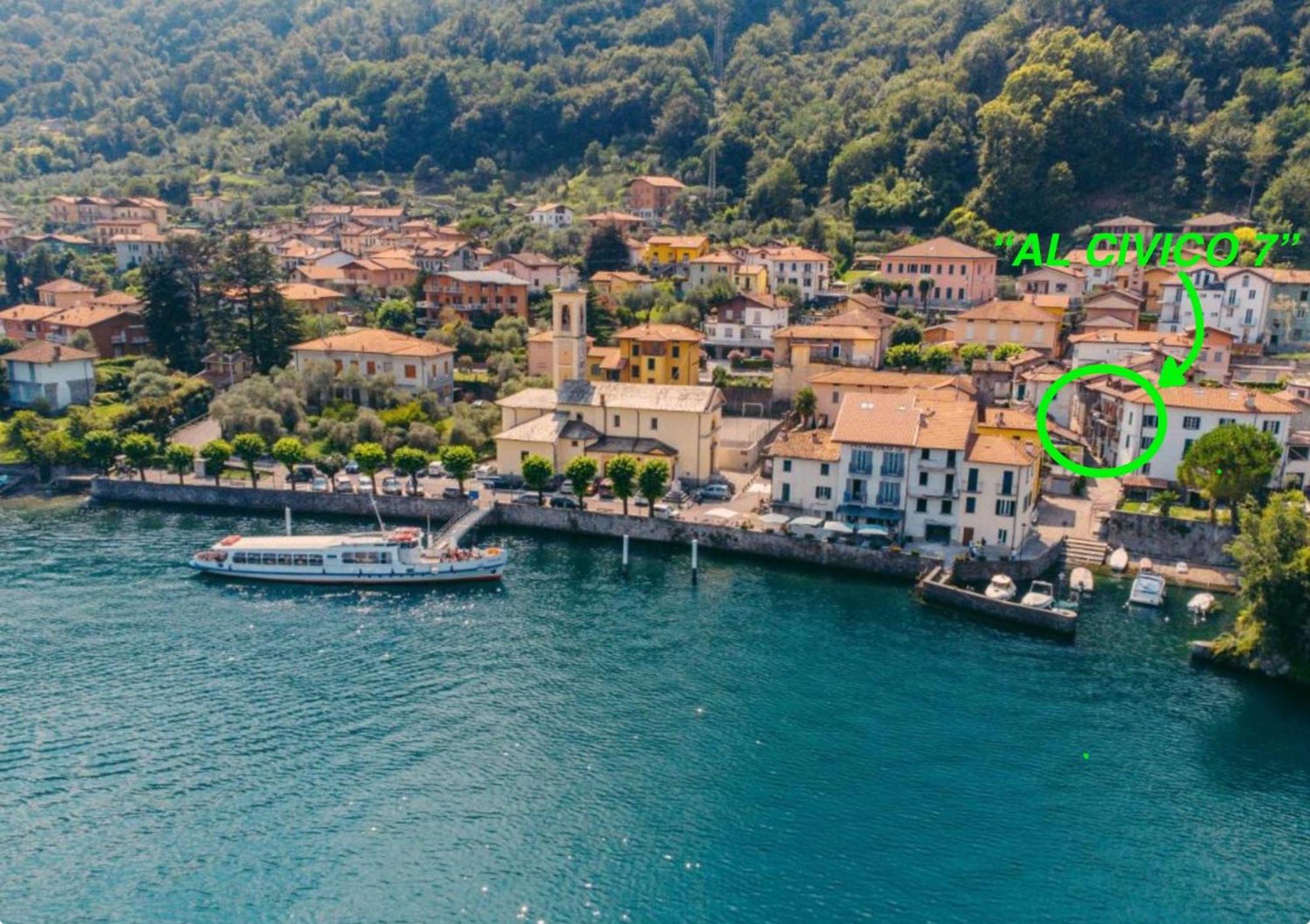 Al Civico 7 Villa Oliveto Lario Kültér fotó